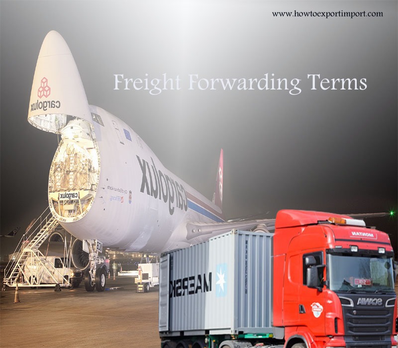 Terms used in freight forwarding such as Liability,Lift Truck,Liftgate